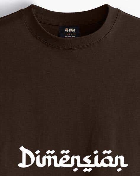 División Street Legends Oversized T-Shirt – Premium Brown Graphic Tee