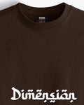 División Street Legends Oversized T-Shirt – Premium Brown Graphic Tee