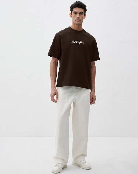 División Street Legends Oversized T-Shirt – Premium Brown Graphic Tee